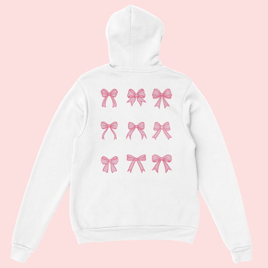 LuvoLu Coquette Charm Bow Hoodie - Ethical Fashion