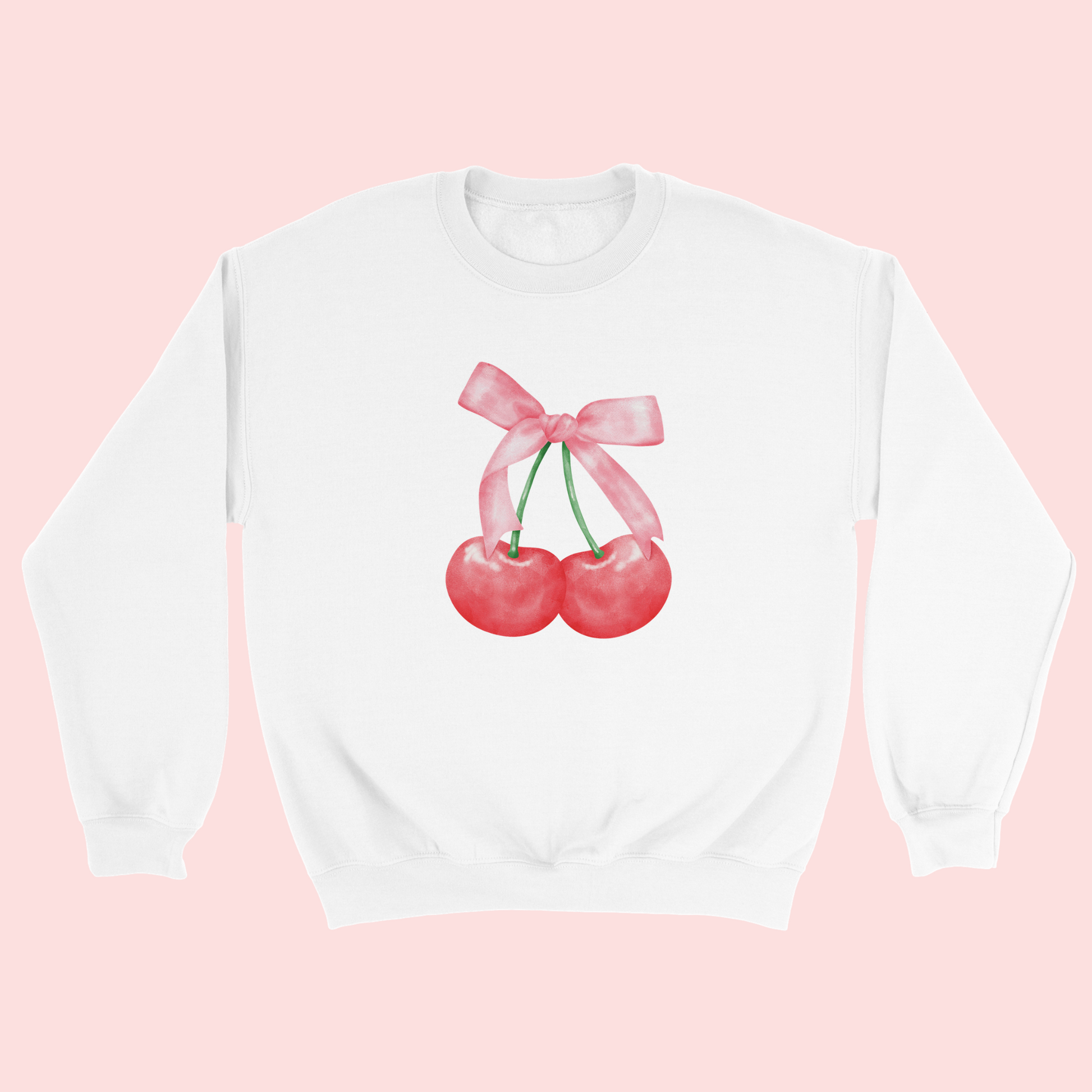 Sweet Cherry Sweatshirt - Sustainable Fashion by LuvoLu - View 3