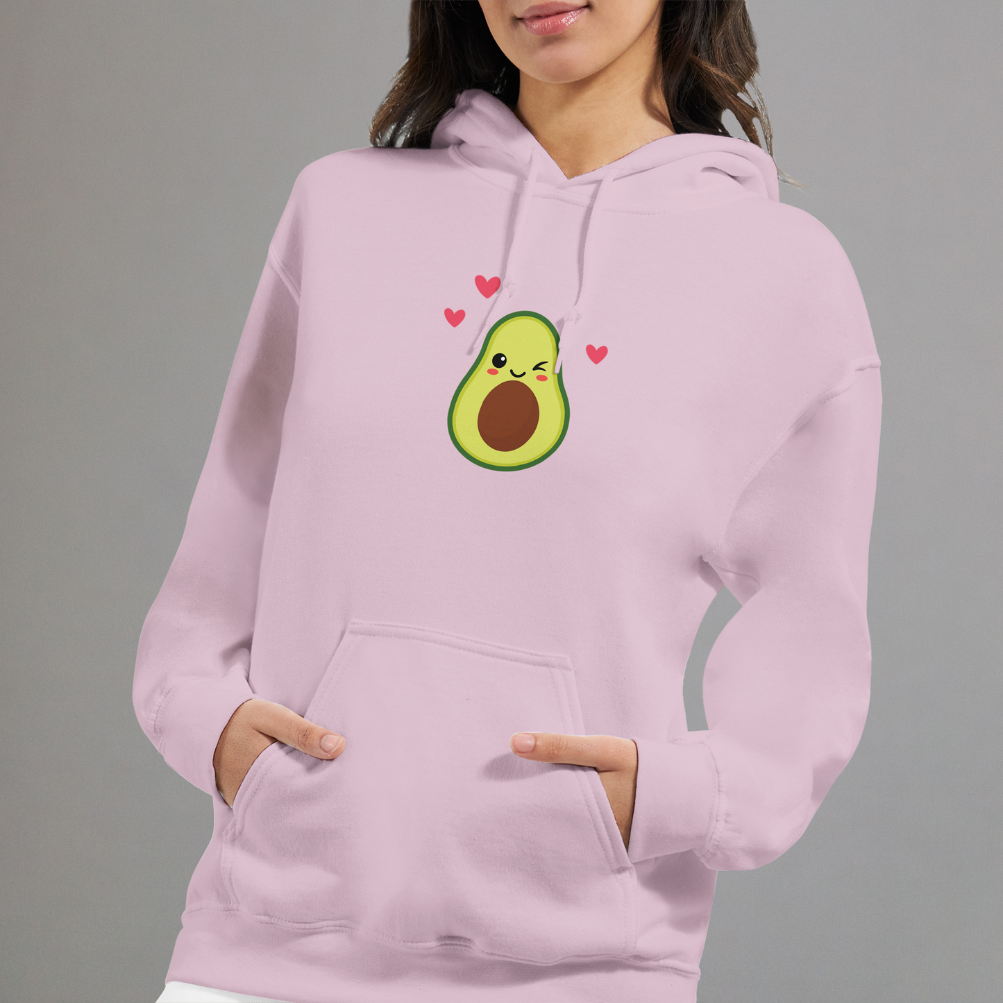 Avocado Love Hoodie - Empowering Fashion Statement - View 5