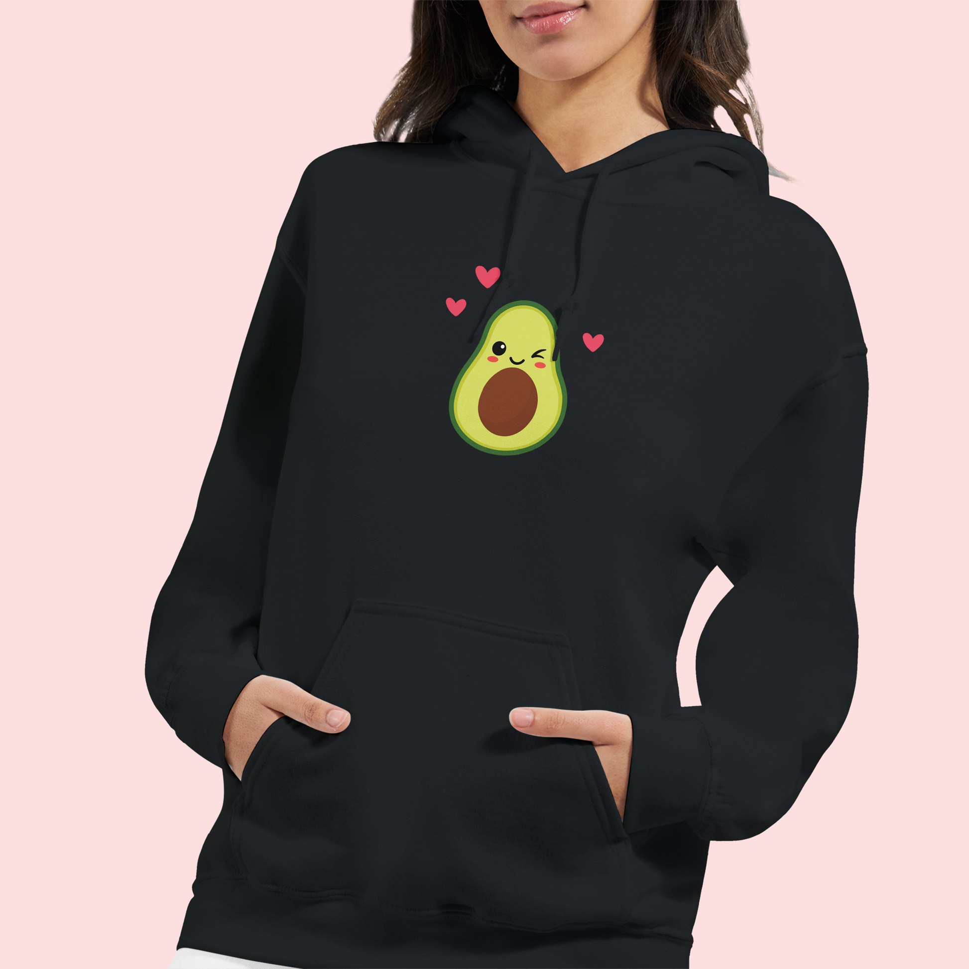 Avocado Love Hoodie - Empowering Fashion Statement - View 14