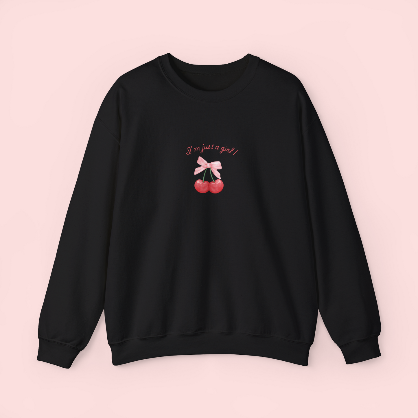 LuvoLu I'm Just a Girl Sweatshirt - Ethical Fashion