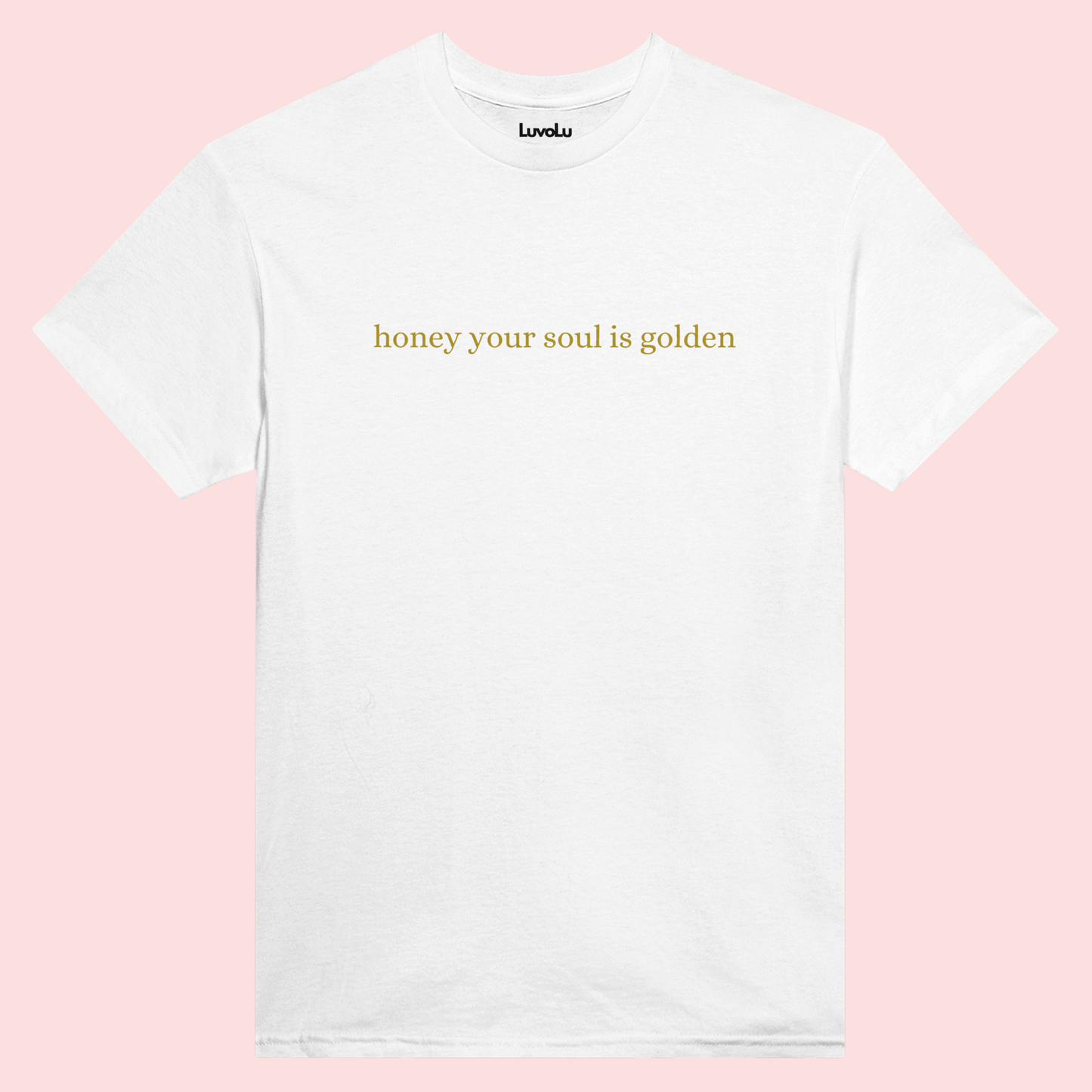 LuvoLu Golden Soul T-Shirt - Ethical Fashion