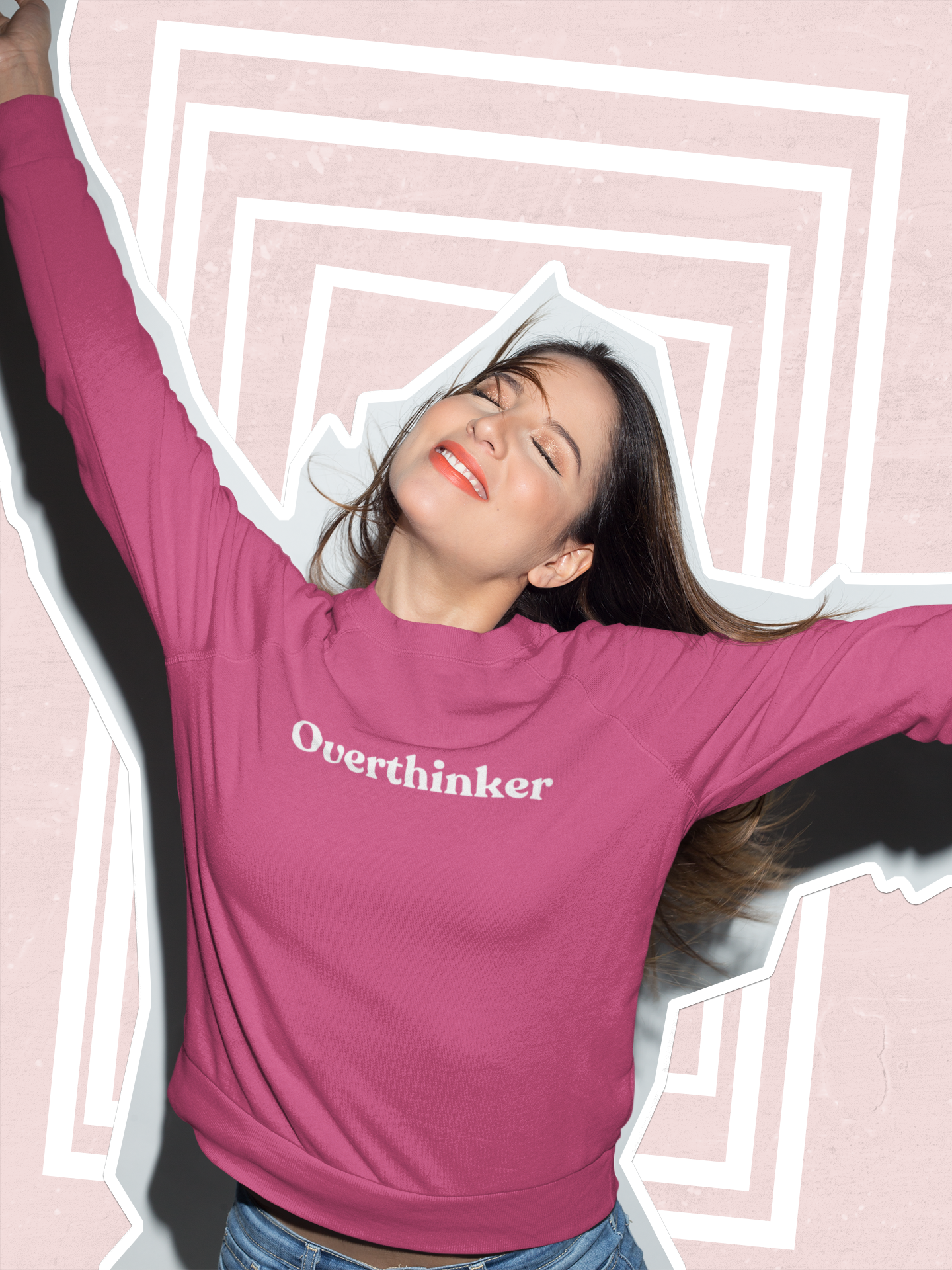 LuvoLu Overthinker Sweatshirt - Ethical Fashion